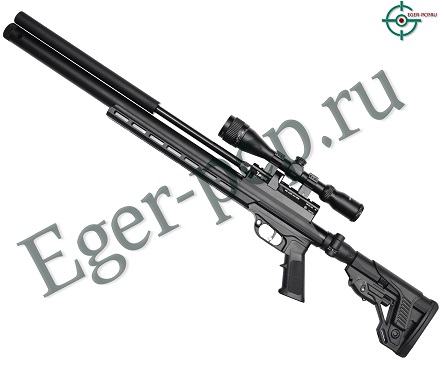 Пневматическая винтовка Jager SPR Карабин (6.35 мм, 470 мм, металлическая, складная, Лотар Вальтер)